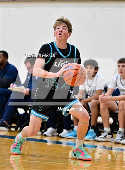 Thumbnail 1 in Texas Lions Academy vs. Smithson Valley (Jack Frost Tournament) photogallery.