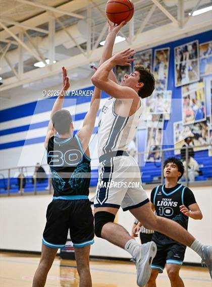 Thumbnail 1 in Texas Lions Academy vs. Smithson Valley (Jack Frost Tournament) photogallery.