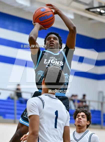 Thumbnail 1 in Texas Lions Academy vs. Smithson Valley (Jack Frost Tournament) photogallery.