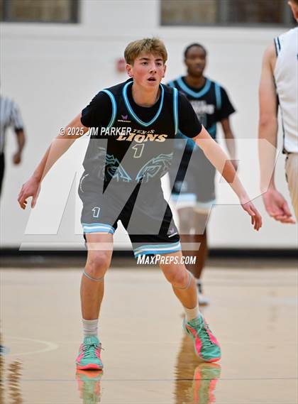 Thumbnail 3 in Texas Lions Academy vs. Smithson Valley (Jack Frost Tournament) photogallery.