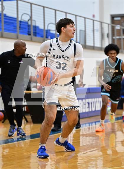 Thumbnail 1 in Texas Lions Academy vs. Smithson Valley (Jack Frost Tournament) photogallery.