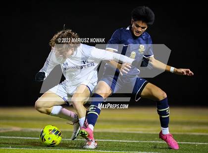 Thumbnail 3 in Rochester vs Stoney Creek (MHSAA D1 District Payoff) photogallery.
