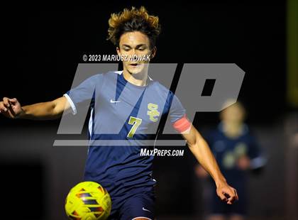 Thumbnail 2 in Rochester vs Stoney Creek (MHSAA D1 District Payoff) photogallery.