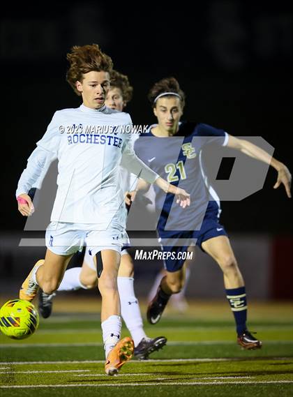 Thumbnail 2 in Rochester vs Stoney Creek (MHSAA D1 District Payoff) photogallery.