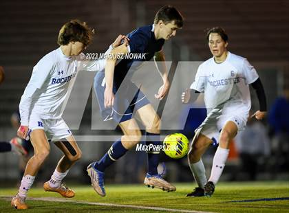 Thumbnail 2 in Rochester vs Stoney Creek (MHSAA D1 District Payoff) photogallery.