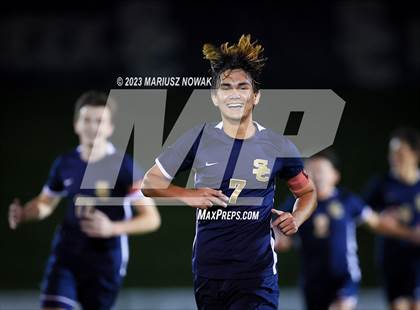 Thumbnail 2 in Rochester vs Stoney Creek (MHSAA D1 District Payoff) photogallery.