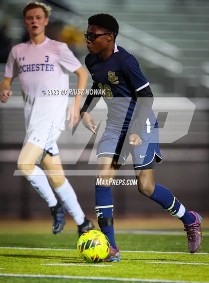 Thumbnail 1 in Rochester vs Stoney Creek (MHSAA D1 District Payoff) photogallery.