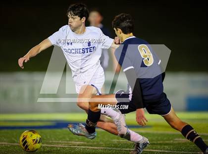Thumbnail 3 in Rochester vs Stoney Creek (MHSAA D1 District Payoff) photogallery.
