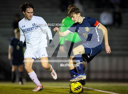 Thumbnail 1 in Rochester vs Stoney Creek (MHSAA D1 District Payoff) photogallery.