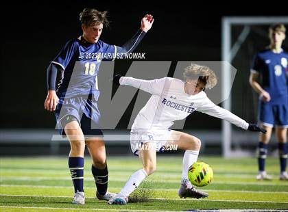 Thumbnail 3 in Rochester vs Stoney Creek (MHSAA D1 District Payoff) photogallery.