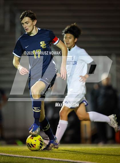 Thumbnail 2 in Rochester vs Stoney Creek (MHSAA D1 District Payoff) photogallery.