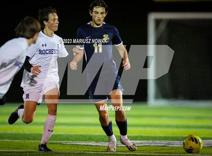 Thumbnail 3 in Rochester vs Stoney Creek (MHSAA D1 District Payoff) photogallery.