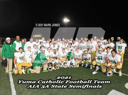 Thumbnail 2 in Yuma Catholic @ American Leadership Academy - Gilbert North (AIA 3A Semifinal)  photogallery.