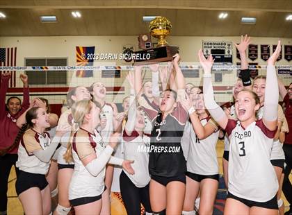 Thumbnail 2 in St. David vs Cicero Prep Academy (AIA 1A Final - Awards) photogallery.