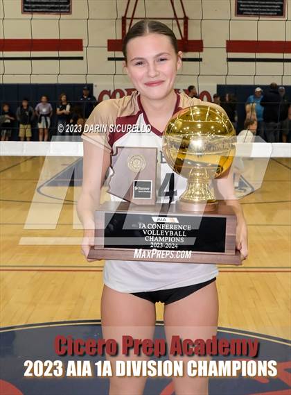 Thumbnail 1 in St. David vs Cicero Prep Academy (AIA 1A Final - Awards) photogallery.
