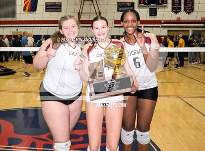 Thumbnail 1 in St. David vs Cicero Prep Academy (AIA 1A Final - Awards) photogallery.