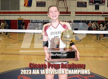 Thumbnail 1 in St. David vs Cicero Prep Academy (AIA 1A Final - Awards) photogallery.