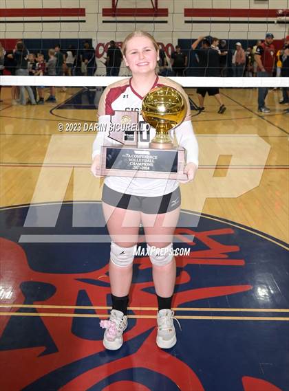 Thumbnail 2 in St. David vs Cicero Prep Academy (AIA 1A Final - Awards) photogallery.