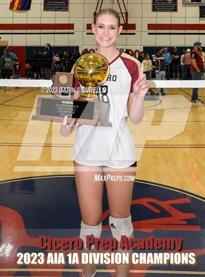 Thumbnail 3 in St. David vs Cicero Prep Academy (AIA 1A Final - Awards) photogallery.