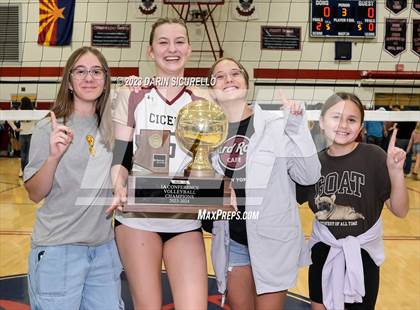 Thumbnail 3 in St. David vs Cicero Prep Academy (AIA 1A Final - Awards) photogallery.