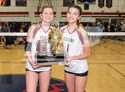 Thumbnail 2 in St. David vs Cicero Prep Academy (AIA 1A Final - Awards) photogallery.