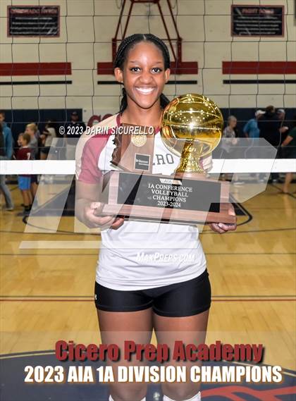 Thumbnail 2 in St. David vs Cicero Prep Academy (AIA 1A Final - Awards) photogallery.