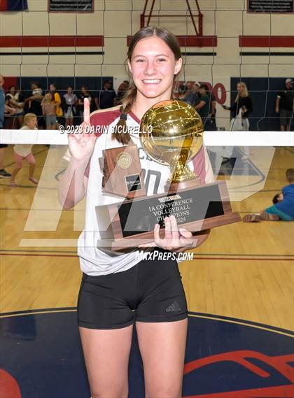 Thumbnail 3 in St. David vs Cicero Prep Academy (AIA 1A Final - Awards) photogallery.