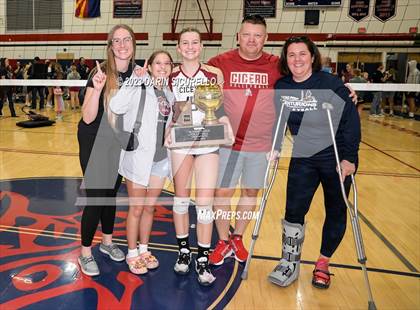 Thumbnail 1 in St. David vs Cicero Prep Academy (AIA 1A Final - Awards) photogallery.