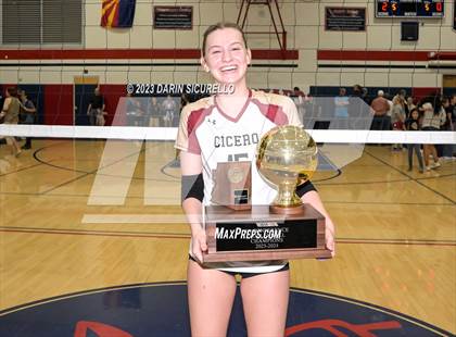 Thumbnail 3 in St. David vs Cicero Prep Academy (AIA 1A Final - Awards) photogallery.
