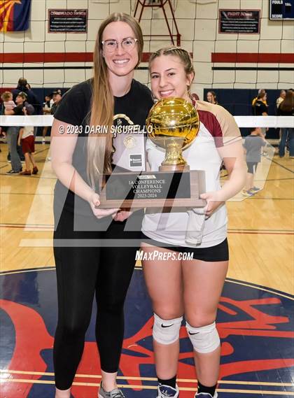 Thumbnail 2 in St. David vs Cicero Prep Academy (AIA 1A Final - Awards) photogallery.