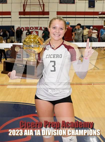 Thumbnail 2 in St. David vs Cicero Prep Academy (AIA 1A Final - Awards) photogallery.