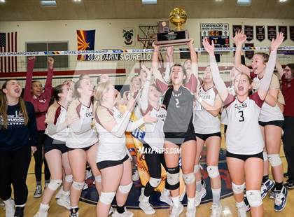 Thumbnail 3 in St. David vs Cicero Prep Academy (AIA 1A Final - Awards) photogallery.