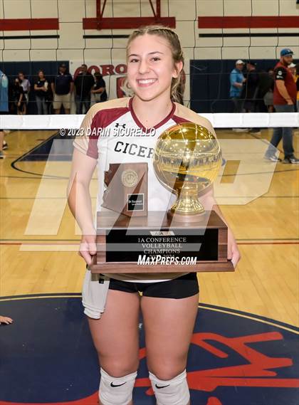 Thumbnail 3 in St. David vs Cicero Prep Academy (AIA 1A Final - Awards) photogallery.