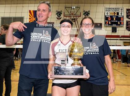 Thumbnail 1 in St. David vs Cicero Prep Academy (AIA 1A Final - Awards) photogallery.