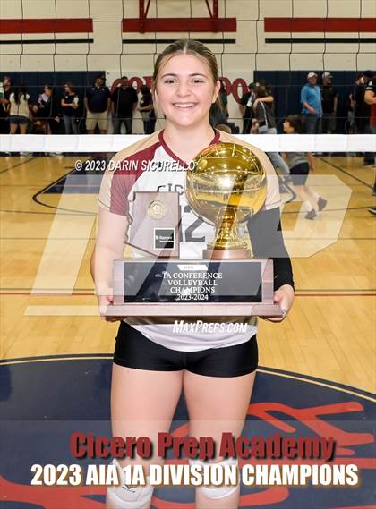 Thumbnail 2 in St. David vs Cicero Prep Academy (AIA 1A Final - Awards) photogallery.