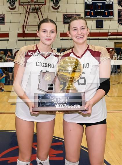 Thumbnail 3 in St. David vs Cicero Prep Academy (AIA 1A Final - Awards) photogallery.