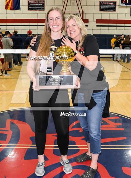 Thumbnail 1 in St. David vs Cicero Prep Academy (AIA 1A Final - Awards) photogallery.