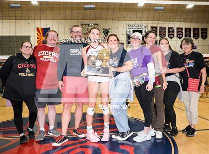Thumbnail 2 in St. David vs Cicero Prep Academy (AIA 1A Final - Awards) photogallery.