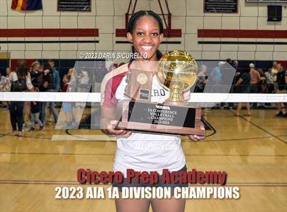 Thumbnail 1 in St. David vs Cicero Prep Academy (AIA 1A Final - Awards) photogallery.