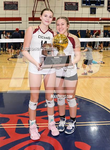 Thumbnail 2 in St. David vs Cicero Prep Academy (AIA 1A Final - Awards) photogallery.