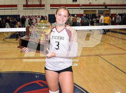 Thumbnail 3 in St. David vs Cicero Prep Academy (AIA 1A Final - Awards) photogallery.