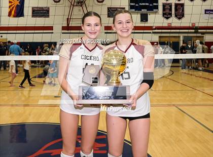 Thumbnail 2 in St. David vs Cicero Prep Academy (AIA 1A Final - Awards) photogallery.