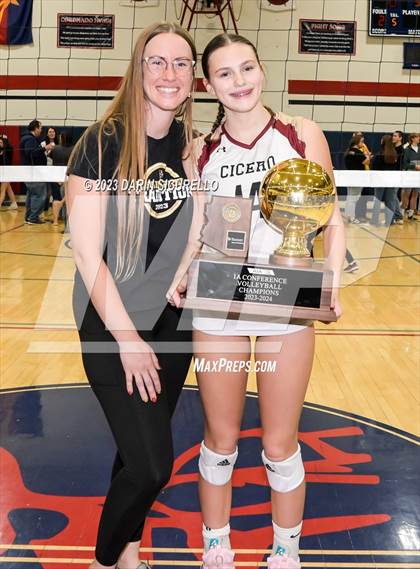 Thumbnail 3 in St. David vs Cicero Prep Academy (AIA 1A Final - Awards) photogallery.