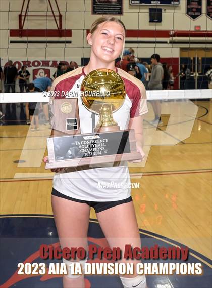 Thumbnail 1 in St. David vs Cicero Prep Academy (AIA 1A Final - Awards) photogallery.