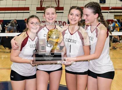Thumbnail 3 in St. David vs Cicero Prep Academy (AIA 1A Final - Awards) photogallery.