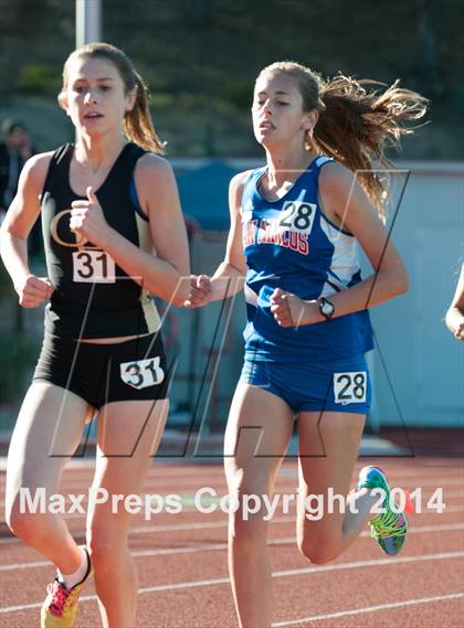 Thumbnail 3 in Don Green Invitational (Girls 800m) photogallery.