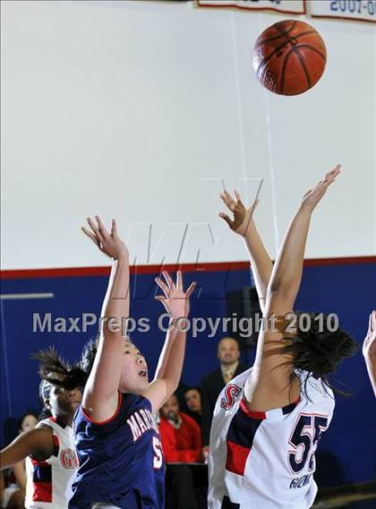 Thumbnail 2 in Marymount @ Bellarmine-Jefferson (CIF SS D4A Playoffs) photogallery.
