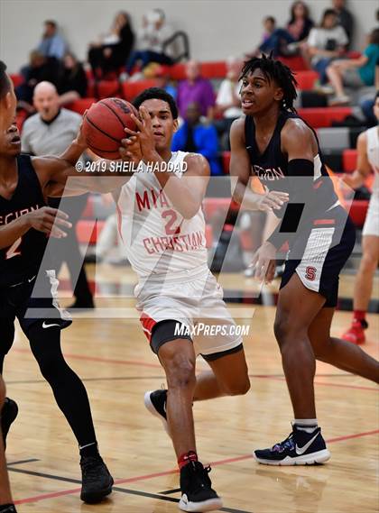 Thumbnail 1 in Superior Collegiate vs Miami Christian (Sun Bash Tournament) photogallery.
