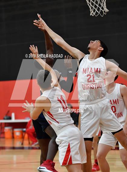 Thumbnail 1 in Superior Collegiate vs Miami Christian (Sun Bash Tournament) photogallery.