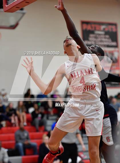 Thumbnail 2 in Superior Collegiate vs Miami Christian (Sun Bash Tournament) photogallery.